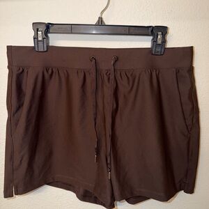 Old Navy Brown Drawstring Athletic Shorts